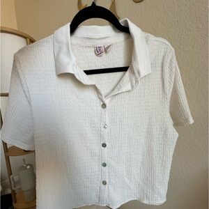 Love by Design collared button up short sleeve